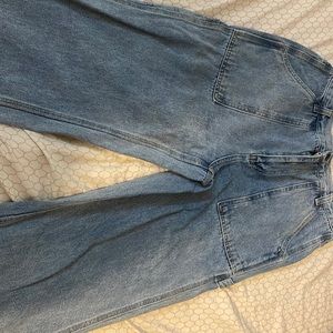 Simple Society High-Rise Wide-Leg Carpenter Jean